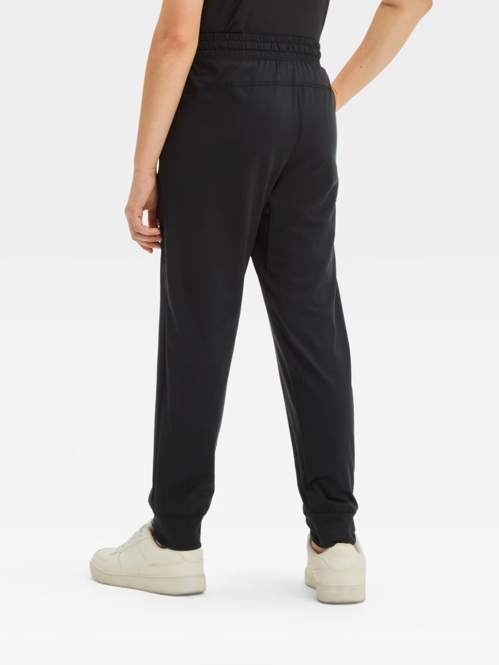 4 Pair All In Motion Jogger Pants - 3 black/1 grey
